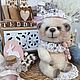 Тедди мишка — Коллекционная интерьерная игрушка ручной работы, teddy, Мишки Тедди, Ростов-на-Дону,  Фото №1