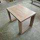Order Coffee table made of oak 400h600 mm. aleksej-ixw. Livemaster. . Tables Фото №3