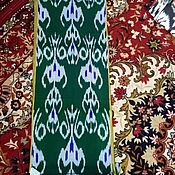 Материалы для творчества handmade. Livemaster - original item Uzbek silk ikat. The cloth hand weaving of Adras. ST009. Handmade.
