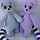 Knitted toys lemur. Stuffed Toys. ilona.toys (leka-karnauhova). Online shopping on My Livemaster.  Фото №2