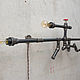 Wall lamp made of VGP pipes in the Loft style 'Rifle'. Wall lights. uloft. My Livemaster. Фото №4