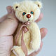 Заказать Маленький мишка тедди желтый. Teddy by Olga Prokudina. Ярмарка Мастеров. . Мишки Тедди Фото №3