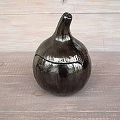 Гранат Тёмно-Красный керамическая вазочка