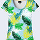Женская футболка "Пальмовые листья", Футболки, Белгород,  Фото №1