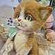 Котёнок Персик. Войлочная игрушка. Татьяна Дмитриева (dmitrieva-tania). Ярмарка Мастеров.  Фото №5