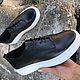 Кеды ROSE black перфорация. Кеды. SL shoes. Ярмарка Мастеров.  Фото №5