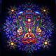 Медитативное флюрное полотно «Fractal Shambhala», Гобелен, Москва,  Фото №1
