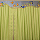 a valance in the nursery birds. Gift for newborn. the cozy house, curtains and textil (besvet). Online shopping on My Livemaster.  Фото №2