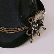 Аксессуары handmade. Livemaster - original item Hat of the hunter 