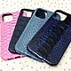 Order Cases for Apple iPhone 12 Pro phones, made of python and ostrich skin. SHOES&BAGS. Livemaster. . Case Фото №3