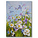 Chamomiles and Bluebells Painting oil on canvas 18h24 cm. Pictures. KapustinaArt. Online shopping on My Livemaster.  Фото №2