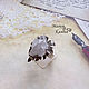 Ring of rock crystal 'Ice flower', Rings, Moscow,  Фото №1