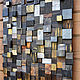 Деревянное панно из 180 фрагментов, Панно, Новосибирск,  Фото №1