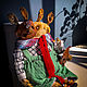 Заказать Rabbit Ziggy,40 см. Тина Шипилова. Ярмарка Мастеров. . Тедди Зверята Фото №3