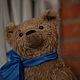 Мишка Кир. Мишки Тедди. Елена Перминова (elenaperminovabears). Ярмарка Мастеров.  Фото №7