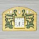 Деревянные настольные часы с инкрустацией перламутром, Часы классические, Тула,  Фото №1