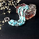 Blue Lagoon Peruvian Opal Bracelet', Bead bracelet, Rostov-on-Don,  Фото №1