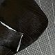 Мех коровы италия - jet black, натуральная кожа с ворсом, Арт 9056. Кожа. Магазин натуральной кожи CraftZone. Интернет-магазин Ярмарка Мастеров.  Фото №2