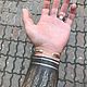 Серебряный браслет. Браслет из бусин. GAMMA jewelry. Интернет-магазин Ярмарка Мастеров.  Фото №2
