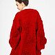 Вязаный кардиган Цветы. Кардиганы. Knit by Heart - Вязаная одежда 富. Ярмарка Мастеров.  Фото №4