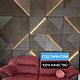 Заказать  Гипсовые 3D стеновые панели в ламинации. Brus Decor. Ярмарка Мастеров. . Декоративные панели Фото №3