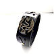 Leather bracelet with snake for men, Cuff bracelet, Moscow,  Фото №1