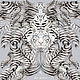 Авторский платок "Белый тигр", Платки, Москва,  Фото №1