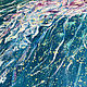 Painting Sea Jellyfish. Abstract oil painting on canvas. Pictures. larisa-chigirina (larisa-chigirina). My Livemaster. Фото №4