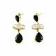 Order Earrings with pearls and onyx, chandelier earrings with pearls. Irina Moro. Livemaster. . Earrings Фото №3