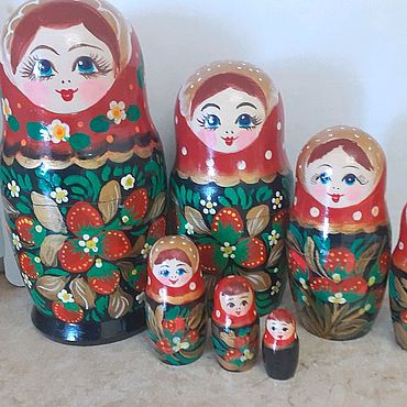 Матрешки - детские деревянные игрушки-куклы и сувениры производства 