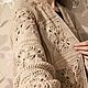 Кардиган Летний мотив. Кардиганы. Бохо мастерская psyriya crochet. Интернет-магазин Ярмарка Мастеров.  Фото №2