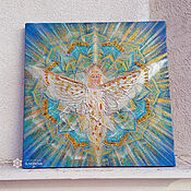 Картины и панно handmade. Livemaster - original item Angelic Mandala. Handmade.