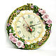 Set of wall clocks and mirrors ' Flora', Watch, Suojarvi,  Фото №1