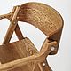 Стульчик для кормления Складной Цвет: орех. Мебель для детской. Welovewood. Ярмарка Мастеров.  Фото №6