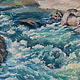 Река Чуя в октябре. Картины. Сафронова Наталья (Painting-Altai). Интернет-магазин Ярмарка Мастеров.  Фото №2