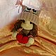 Пупсик с сердечком в шапочке Сова, Мягкие игрушки, Санкт-Петербург,  Фото №1