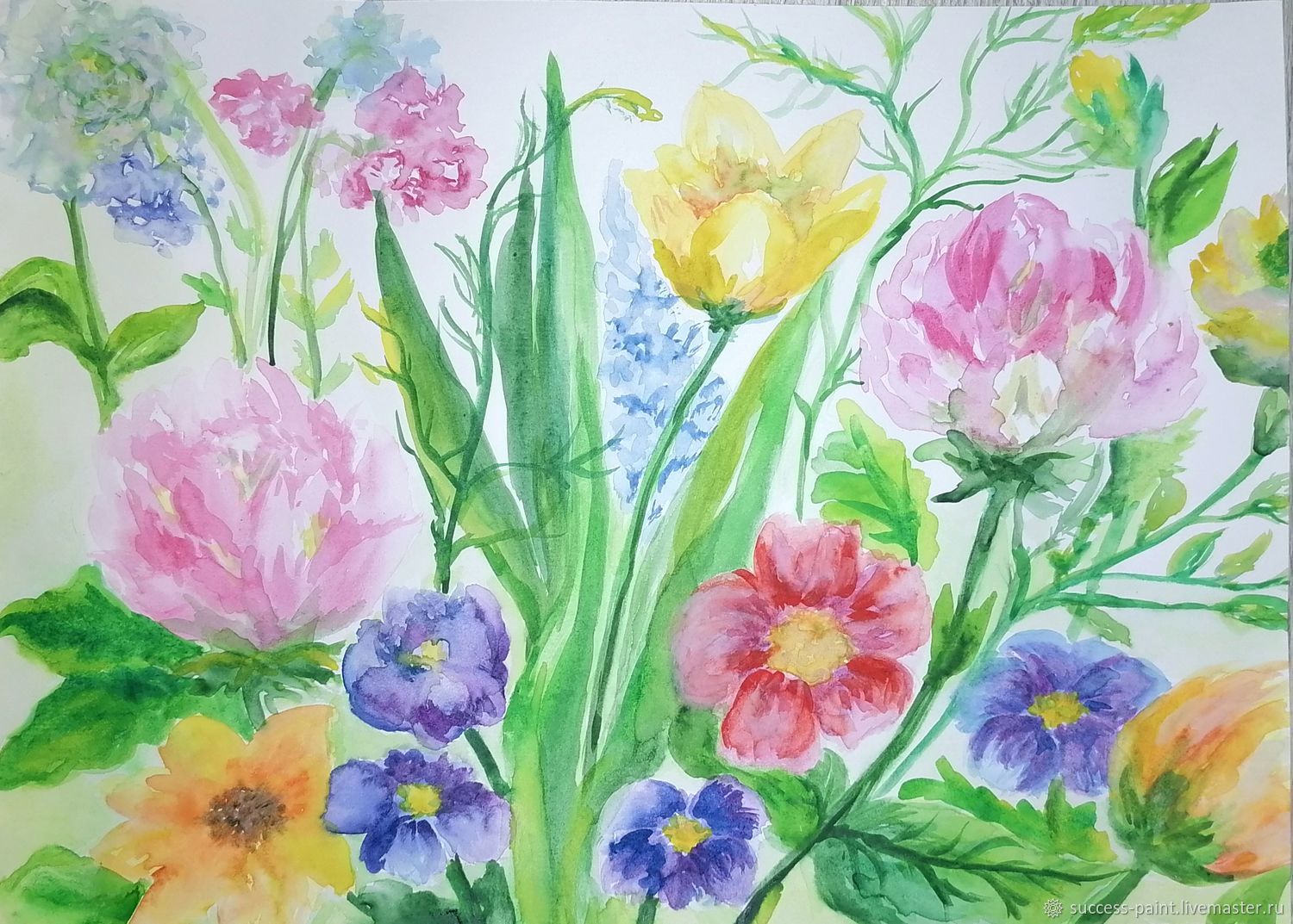 Картины: Цветочный армат купить в интернет-магазине Ярмарка Мастеров по ...