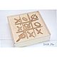 Board game wooden Tic Tac Toe. Table games. Именные сувениры и деревянная упаковка. Online shopping on My Livemaster.  Фото №2