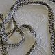 Тесьма серого цвета с золотом "Chanel" 2,0 см. Тесьмы. Кнопки-пуговицы «Шелковый Рай». Ярмарка Мастеров.  Фото №4