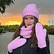 Заказать Комплект из мохера. Ms.Julie. Ярмарка Мастеров. . Шапки Фото №3