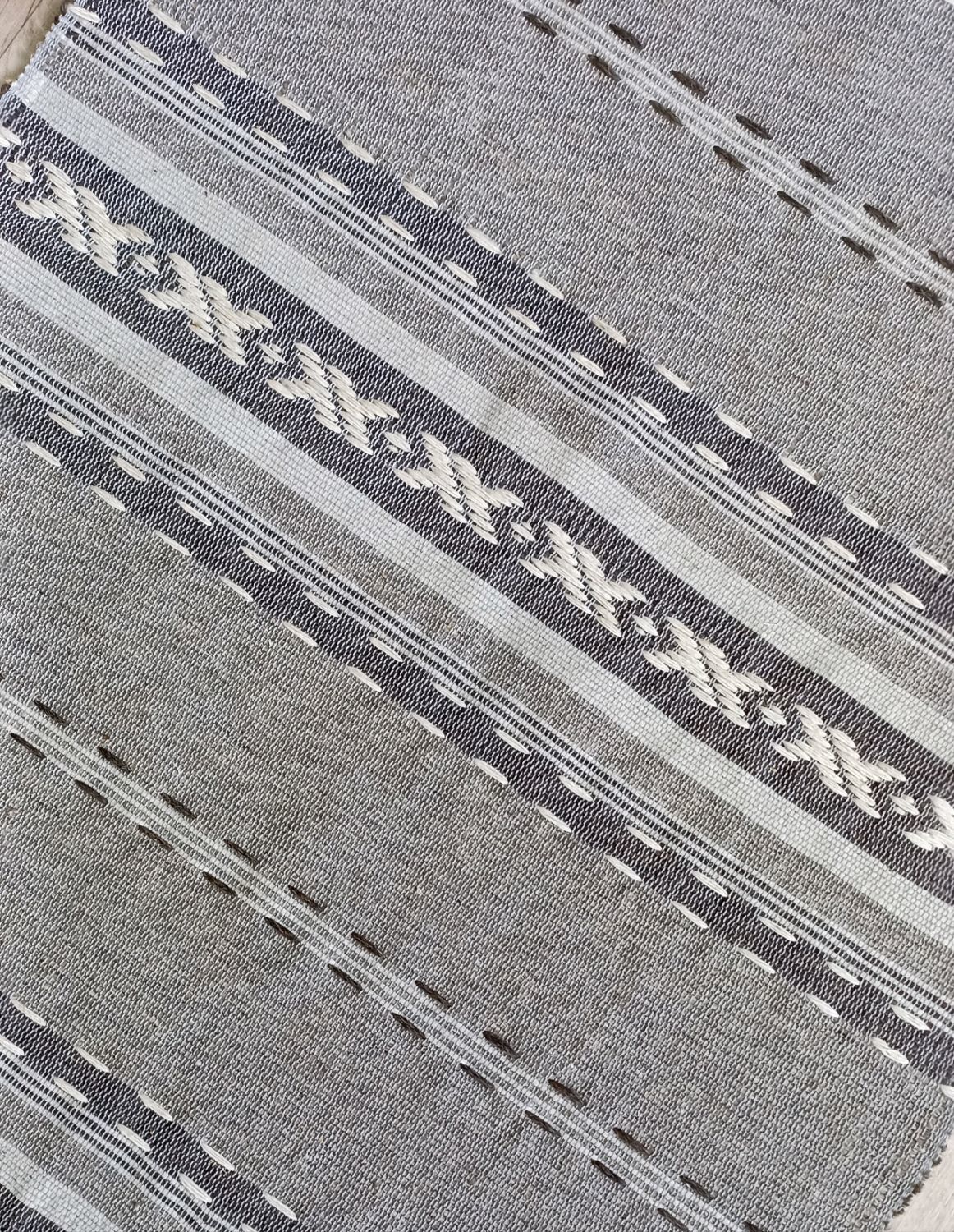 Шерстяной домотканый узорный половик – заказать на Ярмарке Мастеров ...