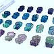 Rainbow Fluorite (Hello Kitty) Shangzhao, Jiangxi Province (China). Cabochons. Stones of the World. My Livemaster. Фото №7