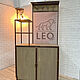 Заказать Прихожая из ясеня с патиной на заказ LF-607. Leo-loft. Ярмарка Мастеров. . Вешалки Фото №3