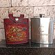 Заказать Фляга"Фазаны" подарочная в кожаном чехле, 200мл. Alla LeatherworkS. Ярмарка Мастеров. . Подарочные фляги Фото №3