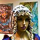 Заказать Шапка АРТ - ШЛЕМ. Анна Лесникова      Les accessoires. Ярмарка Мастеров. . Шапки Фото №3