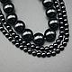 Order Onyx black beads smooth ball. yakitoriya. Livemaster. . Beads1 Фото №3