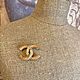 Винтаж: Брошь  Chanel бронзовый жемчуг. Маркировка, Броши винтажные, Москва,  Фото №1