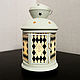 Stained glass lantern (candle holder) Diamonds. Souvenirs. Gloomy Tales Shop. Online shopping on My Livemaster.  Фото №2