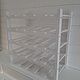 Wine rack for 25 bottles in white. Shelving. Color Wood. My Livemaster. Фото №4