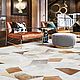 ковёр ручной работы из шкур коровы. Ковры для дома. Luxury Patchwork. Ярмарка Мастеров.  Фото №11